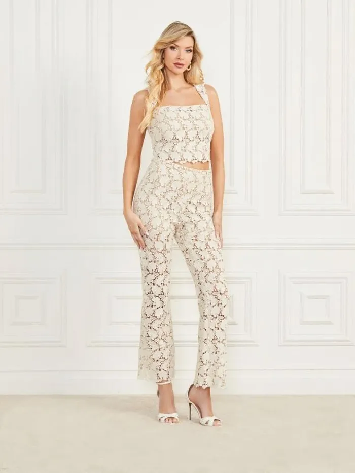 Marciano Luca Lace Pant Buffy Multi Women Bottoms Marciano Luca Lace Pant Buffy Multi Women Bottoms