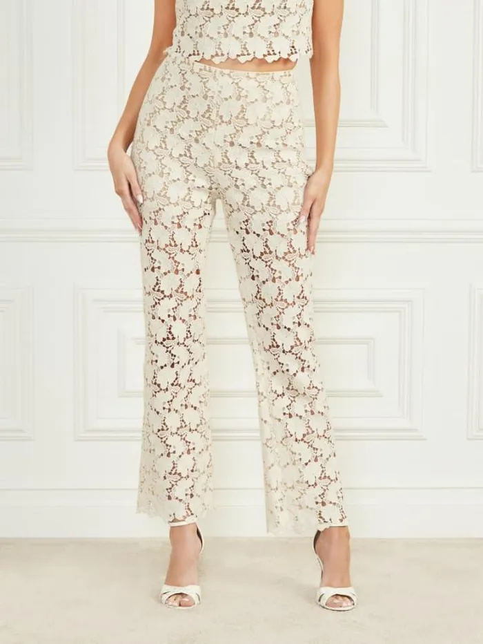 Marciano Luca Lace Pant Buffy Multi Women Bottoms Marciano Luca Lace Pant Buffy Multi Women Bottoms