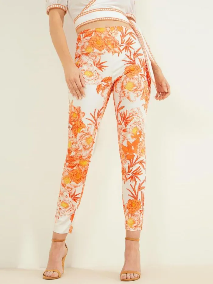 Marciano San Lucas Elle Capri Pant San Lucas Floral Women Bottoms