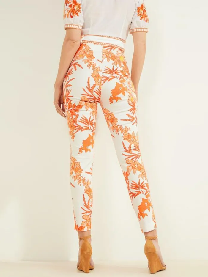 Marciano San Lucas Elle Capri Pant San Lucas Floral Women Bottoms Marciano San Lucas Elle Capri Pant San Lucas Floral Women Bottoms