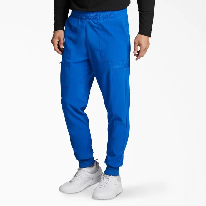 Men039s EDS Essentials Mid Rise Jogger Scrub Pants Royal Blue Royal Blue rb Men Dickies Scrubs
