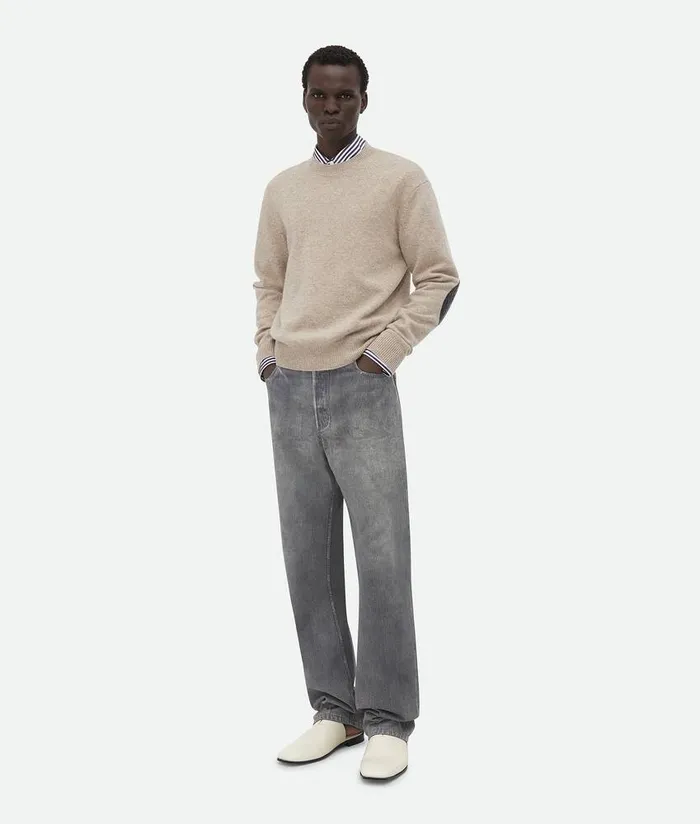 Men Bottega Veneta Knitwear Cashmere Jumper Desert