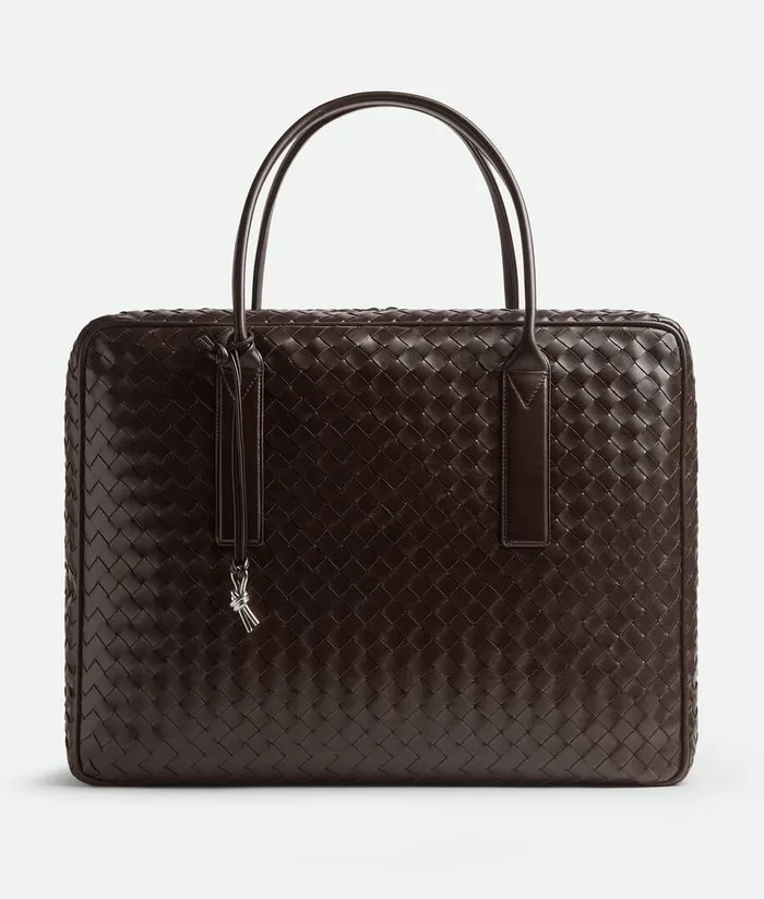 Men Bottega Veneta Travel Bags Getaway Large Weekender Fondant