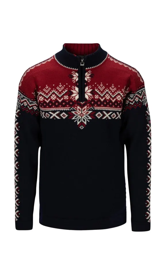 Men Dale Of Norway Halfzip 140th Anniversary Sweater 8211 Norwegian Wool