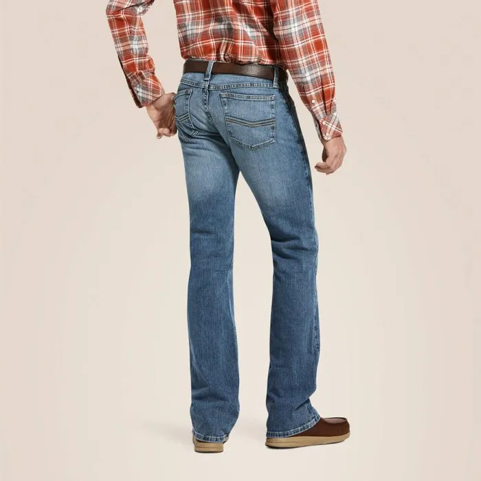 Men Denim Ariat M7 Rocker Stretch Legacy Boot Cut Jean Drifter Men Denim Ariat M7 Rocker Stretch Legacy Boot Cut Jean Drifter