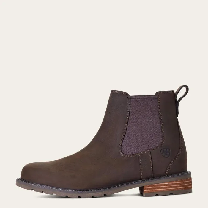 Men Dress and Fashion Boots Ariat Wexford Waterproof Chelsea Boot Java Men Dress and Fashion Boots Ariat Wexford Waterproof Chelsea Boot Java