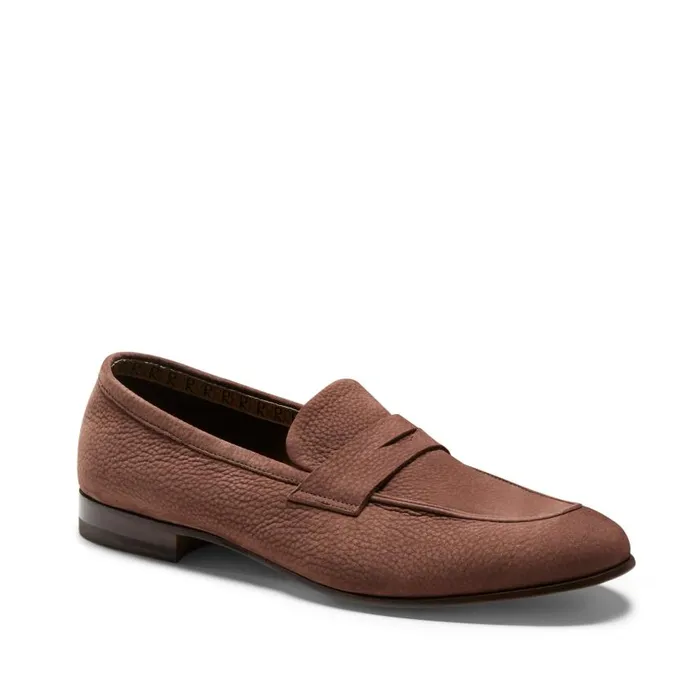 Men Estate Loafer Brown Fratelli Rossetti Loafers