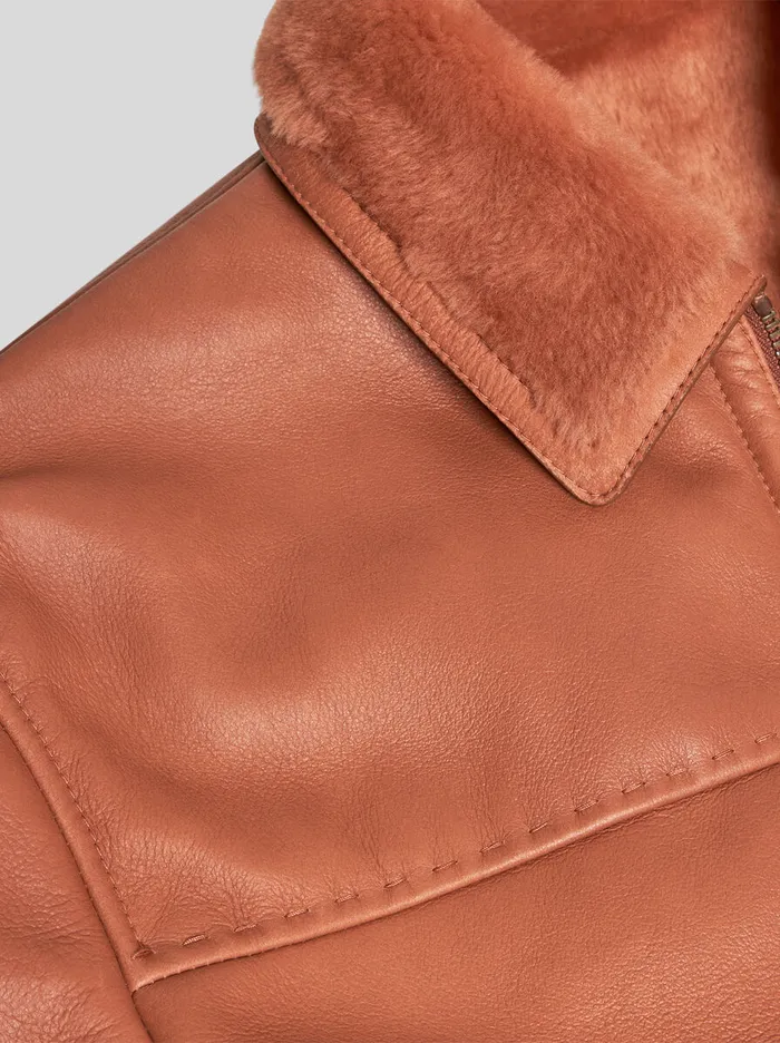 Men Etro Coats And Outerwear Shearling Jacket Brown Men Etro Coats And Outerwear Shearling Jacket Brown