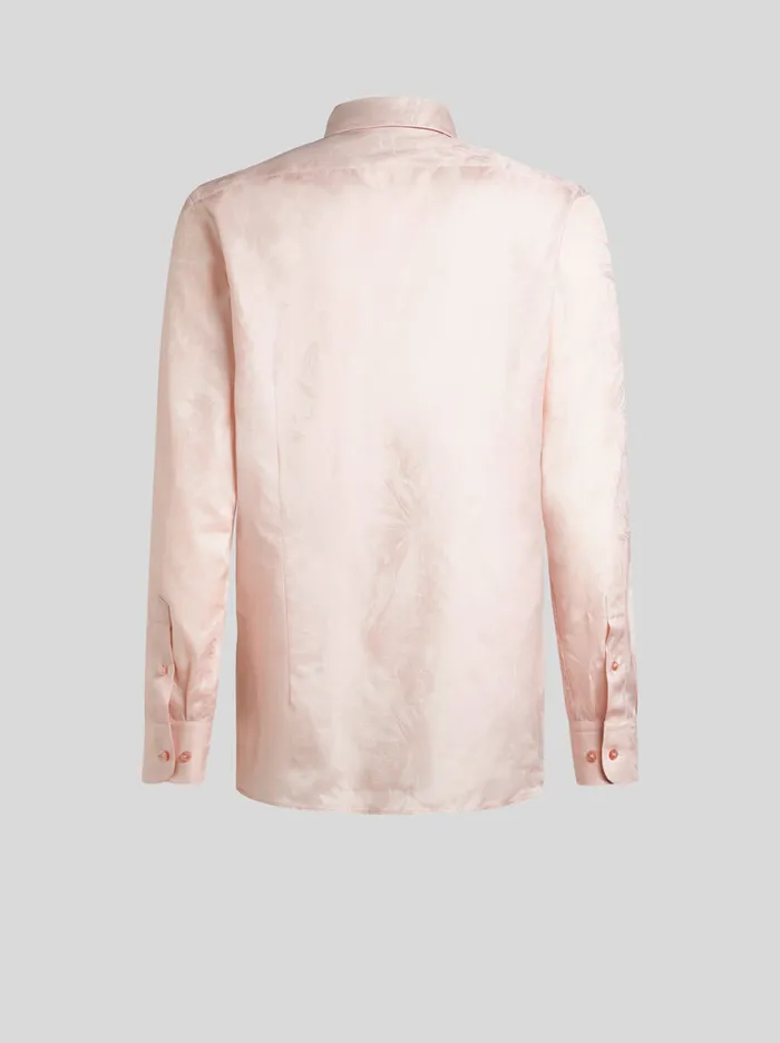 Men Etro Shirts Jacquard Shirt White Men Etro Shirts Jacquard Shirt White