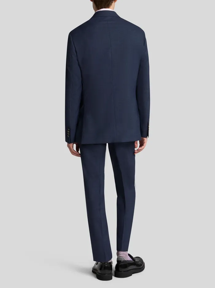 Men Etro Suits Wool Spezzato Suit Jacket Navy Blue Men Etro Suits Wool Spezzato Suit Jacket Navy Blue