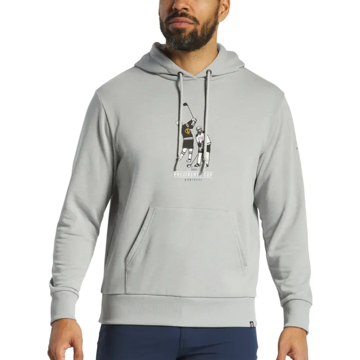 Men FootJoy Base MidLayers 2024 Presidents Cup Swing Hoodie Grey Men FootJoy Base MidLayers 2024 Presidents Cup Swing Hoodie Grey
