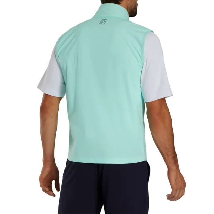 Men FootJoy Base MidLayers TempoSeries Lightweight Softshell Vest Sea Glass Men FootJoy Base MidLayers TempoSeries Lightweight Softshell Vest Sea Glass