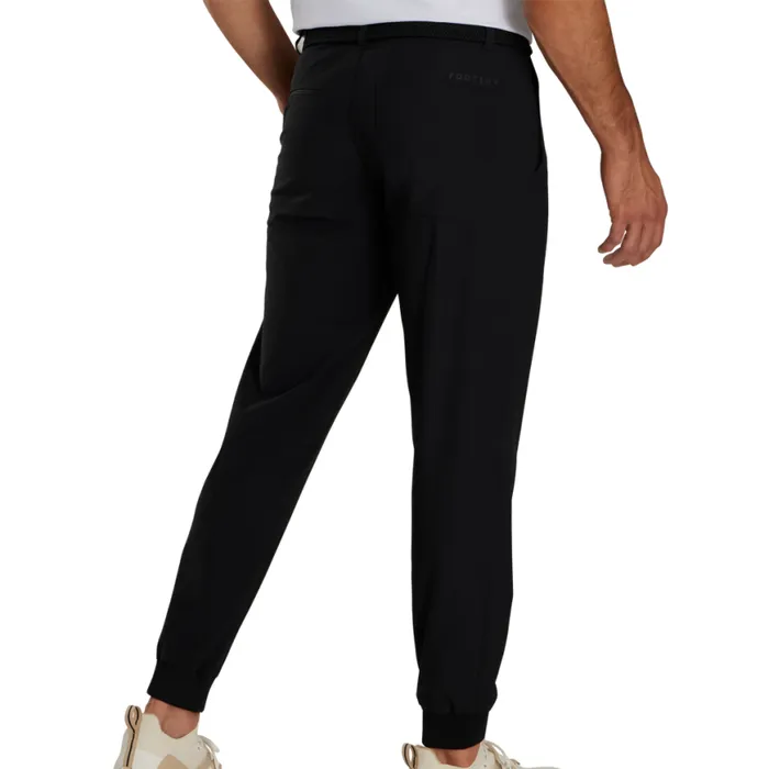 Men FootJoy Pants Golf Jogger Black Men FootJoy Pants Golf Jogger Black