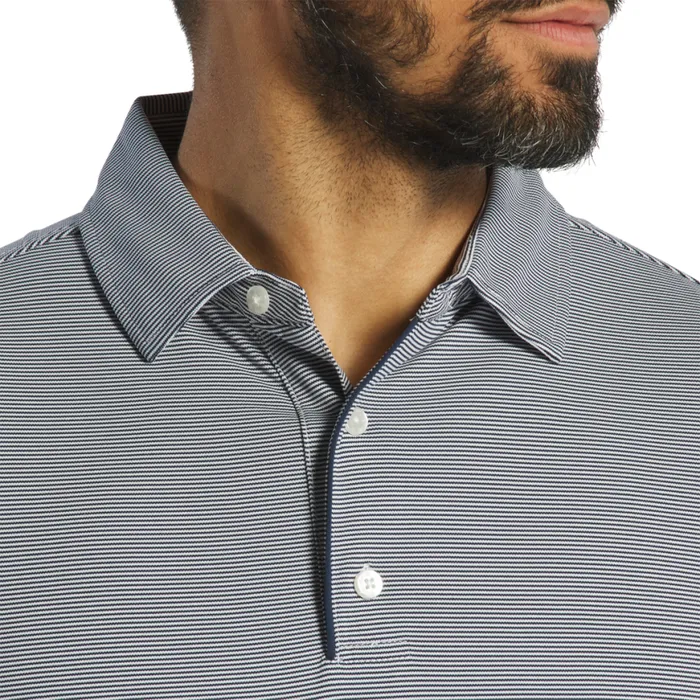 Men FootJoy Shirts Long Sleeve Sun Protection Shirt Navy White Men FootJoy Shirts Long Sleeve Sun Protection Shirt Navy White