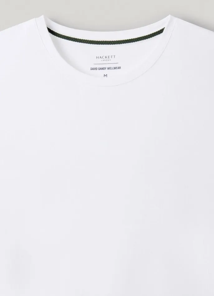 Men Homewear Hackett London Regular Fit Long Sleeve TShirt White