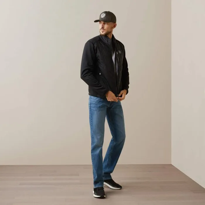 Men Jackets and Vests Ariat Fusion Insulated Jacket Black Men Jackets and Vests Ariat Fusion Insulated Jacket Black