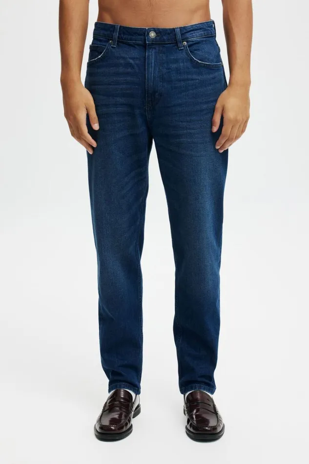 Men Jeans Cotton On Relaxed Tapered Jean Soma Blue Men Jeans Cotton On Relaxed Tapered Jean Soma Blue