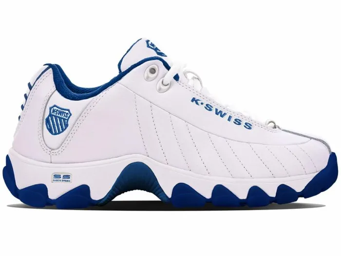 Men KSwiss Wide Shoes ST329 CMF Whiteclassic Blue