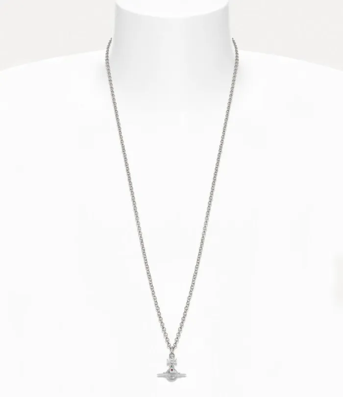 Men Man New Tiny Orb Pendant Necklace Platinumcrystalmontanaemeraldsiamcrystal Vivienne Westwood Classic Styles Men Man New Tiny Orb Pendant Necklace Platinumcrystalmontanaemeraldsiamcrystal Vivienne Westwood Classic Styles