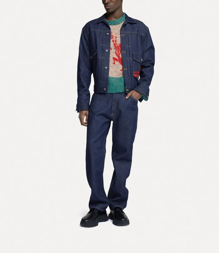 Men Marlene Jacket Sunkenorbindigo Vivienne Westwood Coats And Jackets Men Marlene Jacket Sunkenorbindigo Vivienne Westwood Coats And Jackets