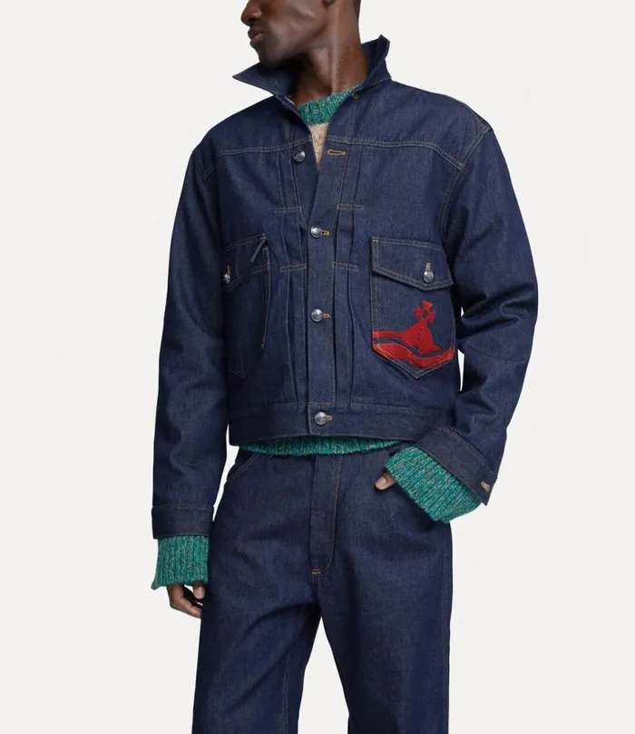 Men Marlene Jacket Sunkenorbindigo Vivienne Westwood Coats And Jackets Men Marlene Jacket Sunkenorbindigo Vivienne Westwood Coats And Jackets