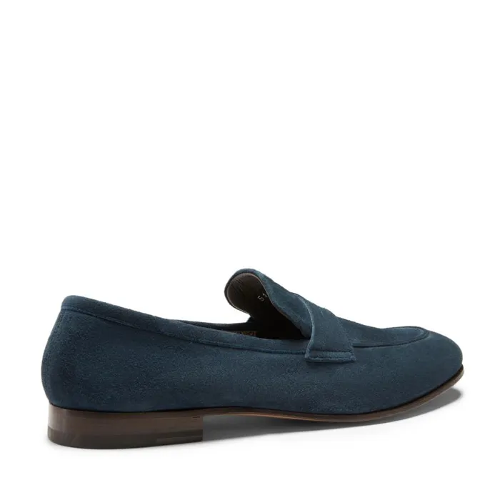Men Mocassino Estate In Suede Navy Fratelli Rossetti Loafers Men Mocassino Estate In Suede Navy Fratelli Rossetti Loafers