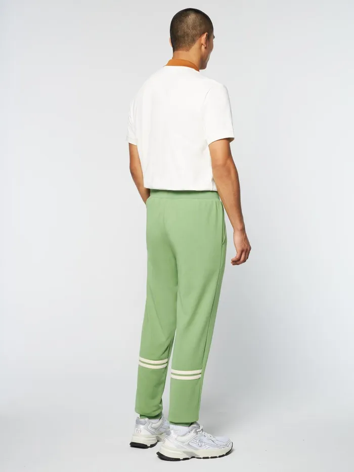 Men Pants And Sweatpants Sergio Tacchini Dallas Track Pant Archivio Jade Green Pearl Ivory