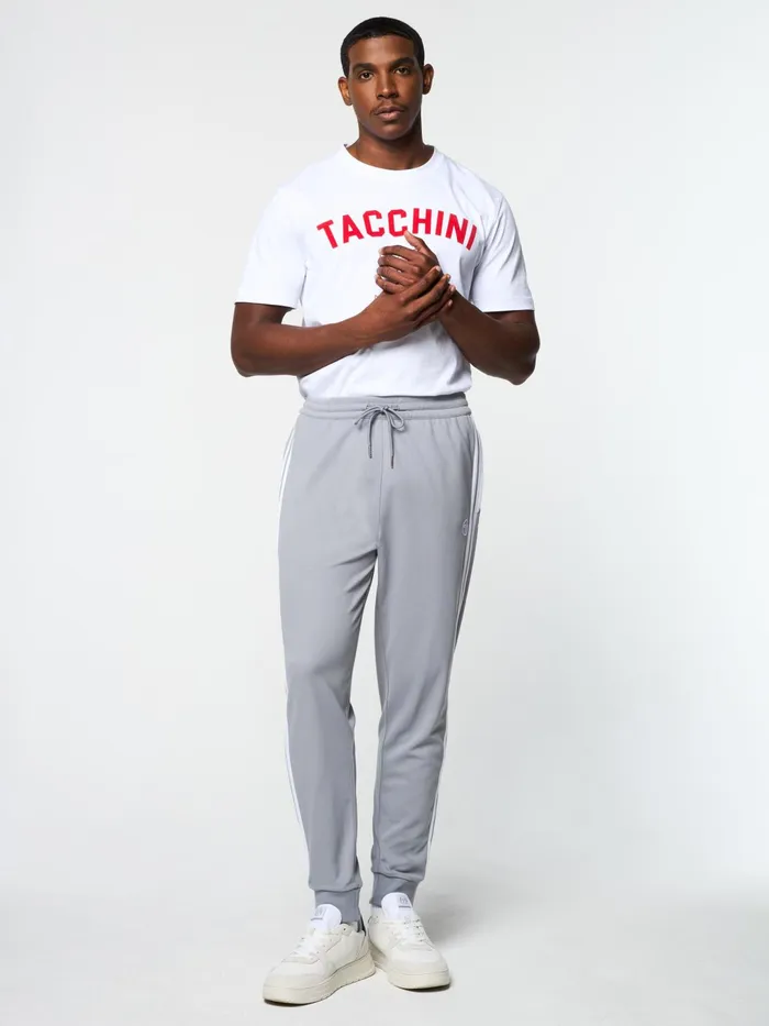 Men Pants And Sweatpants Sergio Tacchini Damarindo Track Pant Archivio Sleet White