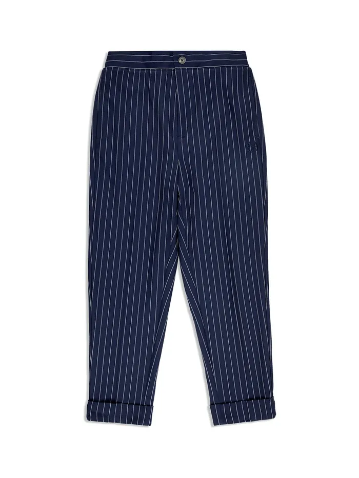 Men Pants And Sweatpants Sergio Tacchini Gessato Suiting Track Pant Maritime Blue Men Pants And Sweatpants Sergio Tacchini Gessato Suiting Track Pant Maritime Blue