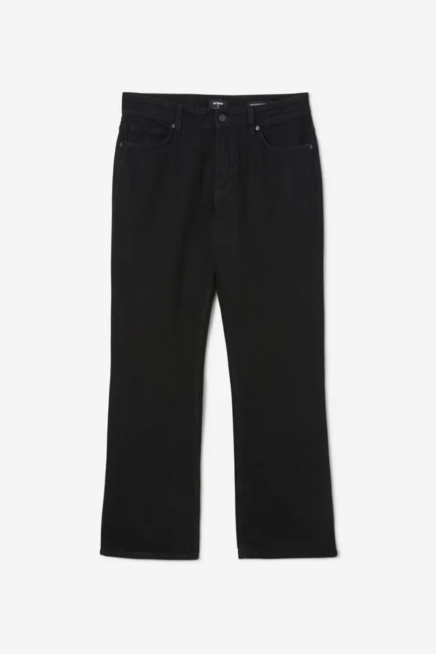 Men Pants Cotton On Relaxed Boot Cut Jean Heartbreaker Black Men Pants Cotton On Relaxed Boot Cut Jean Heartbreaker Black