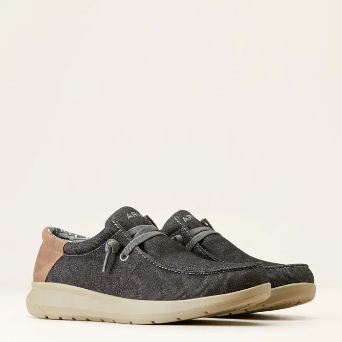 Men Shoes and Sneakers Ariat Hilo Stretch Lace Dark Denim Men Shoes and Sneakers Ariat Hilo Stretch Lace Dark Denim