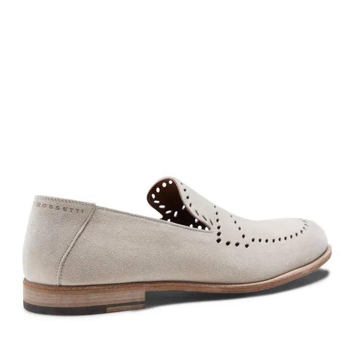 Men Suede Slippers Beige Fratelli Rossetti Slip On Men Suede Slippers Beige Fratelli Rossetti Slip On