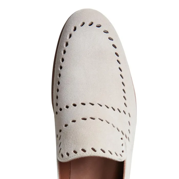 Men Suede Slippers Beige Fratelli Rossetti Slip On Men Suede Slippers Beige Fratelli Rossetti Slip On