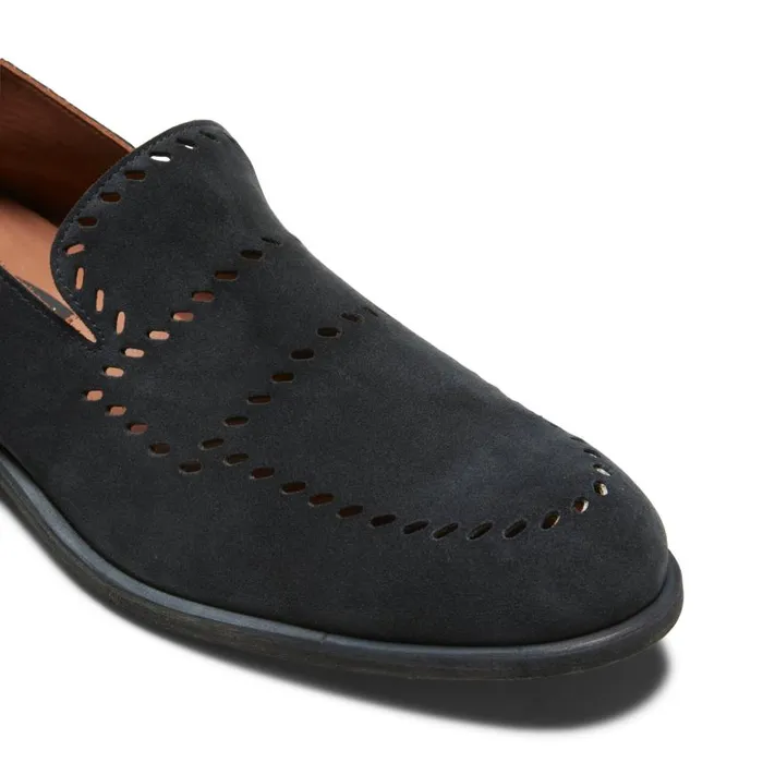 Men Suede Slippers Navy Blue Fratelli Rossetti Slip On Men Suede Slippers Navy Blue Fratelli Rossetti Slip On