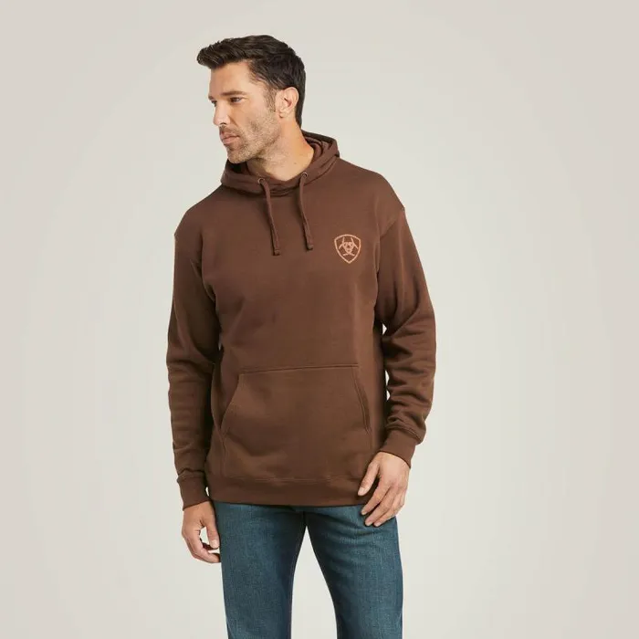 Men Sweatshirts and Hoodies Ariat Patriot 20 Sweatshirt Tandk Brown Men Sweatshirts and Hoodies Ariat Patriot 20 Sweatshirt Tandk Brown