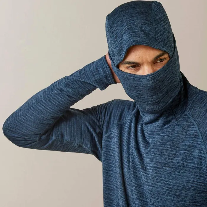 Men TShirts and Polos Ariat Rebar Gridwork Balaclava Baselayer Blue Wink Teal Men TShirts and Polos Ariat Rebar Gridwork Balaclava Baselayer Blue Wink Teal