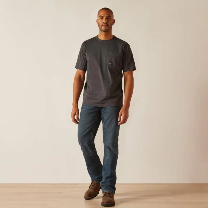 Men TShirts and Polos Ariat Rebar Workman Born For This TShirt Charcoalmexico Men TShirts and Polos Ariat Rebar Workman Born For This TShirt Charcoalmexico