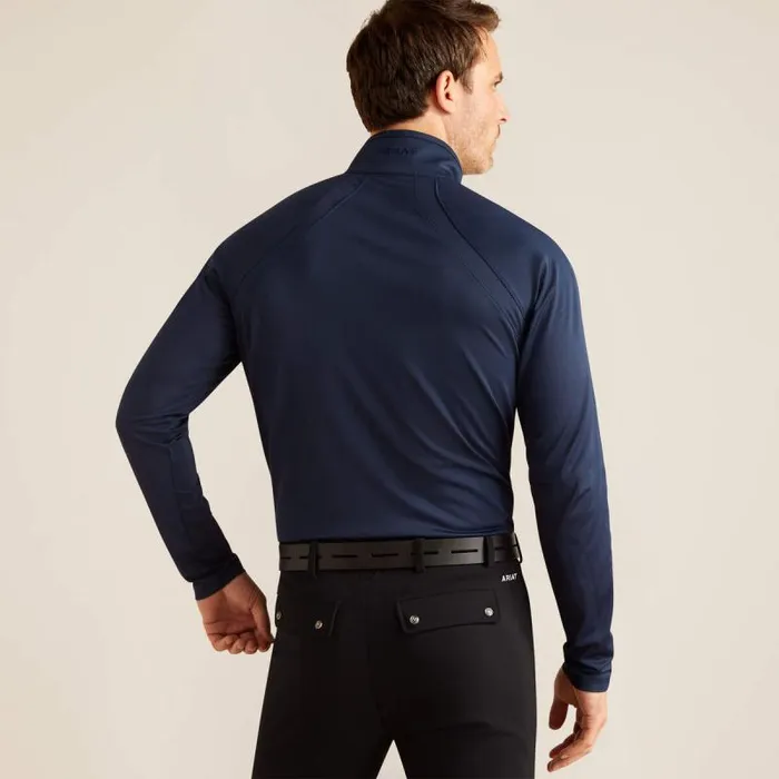 Men TShirts and Polos Ariat Sunstopper 30 14 Zip Baselayer Navy Eclipse Men TShirts and Polos Ariat Sunstopper 30 14 Zip Baselayer Navy Eclipse