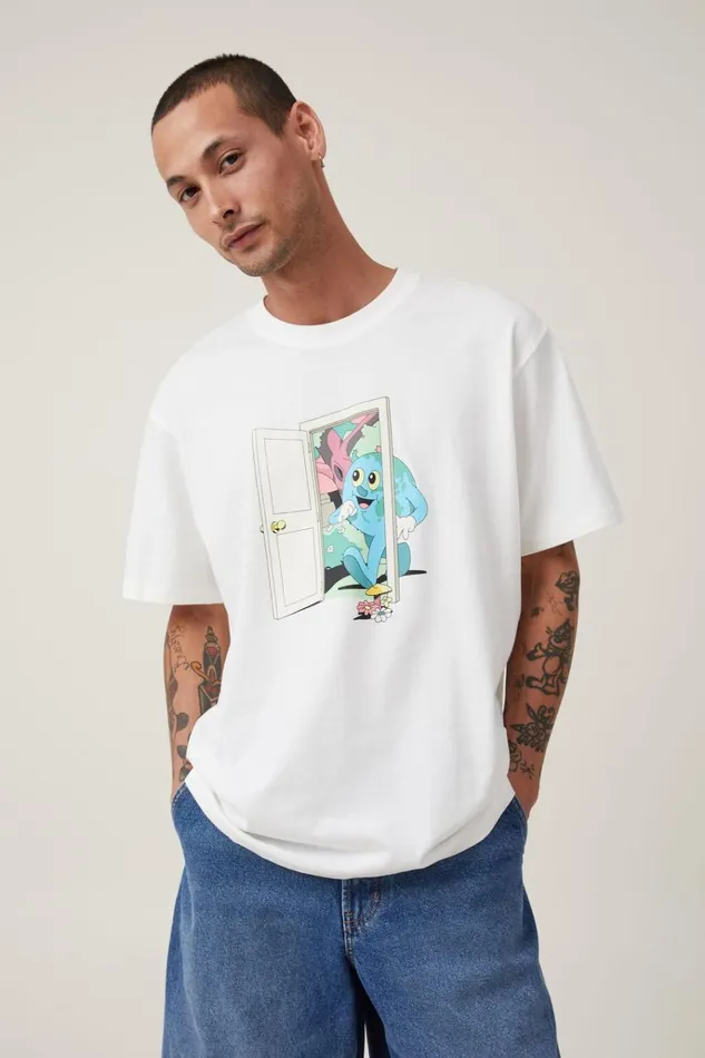 Men Tees and Tanks Cotton On Dabsmyla Loose Fit TShirt Lcn Dab Vintage White World Peace Men Tees and Tanks Cotton On Dabsmyla Loose Fit TShirt Lcn Dab Vintage White World Peace