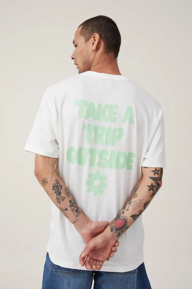 Men Tees and Tanks Cotton On Dabsmyla Loose Fit TShirt Lcn Dab Vintage White World Peace Men Tees and Tanks Cotton On Dabsmyla Loose Fit TShirt Lcn Dab Vintage White World Peace