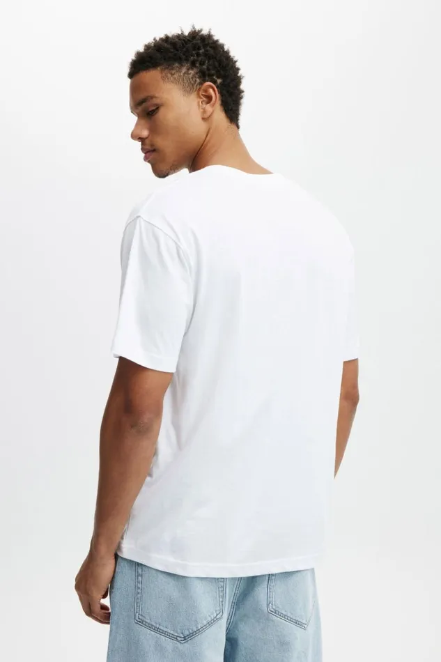 Men Tees and Tanks Cotton On Loose Fit Art TShirt White Disk Drive Men Tees and Tanks Cotton On Loose Fit Art TShirt White Disk Drive