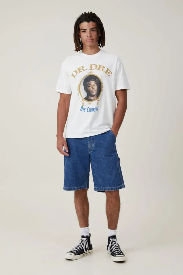 Men Tees and Tanks Cotton On Premium Loose Fit Music TShirt Lcn Bra Vintage Whitedr Drethe Chronic Men Tees and Tanks Cotton On Premium Loose Fit Music TShirt Lcn Bra Vintage Whitedr Drethe Chronic