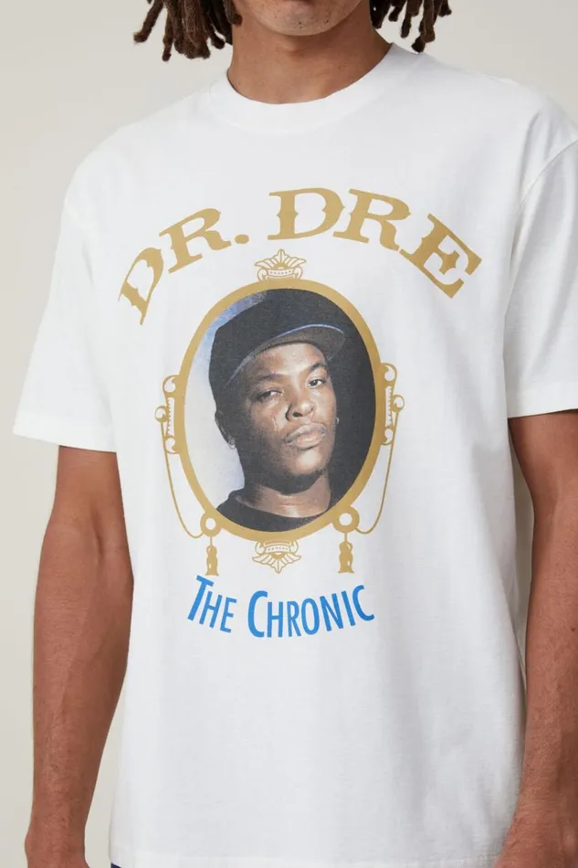 Men Tees and Tanks Cotton On Premium Loose Fit Music TShirt Lcn Bra Vintage Whitedr Drethe Chronic Men Tees and Tanks Cotton On Premium Loose Fit Music TShirt Lcn Bra Vintage Whitedr Drethe Chronic