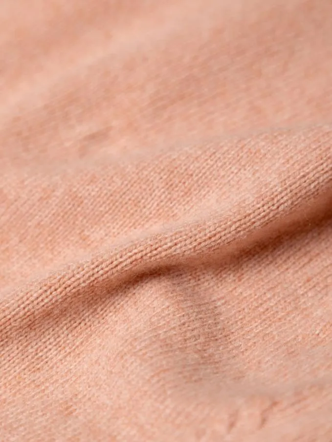 Men Tern Crew Jumper Pink Finisterre Knitwear