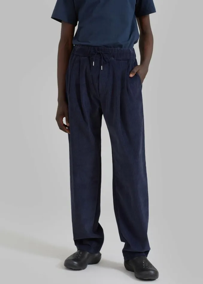 Men The Frankie Shop Camden Corduroy Pants 8211 Navy Navy