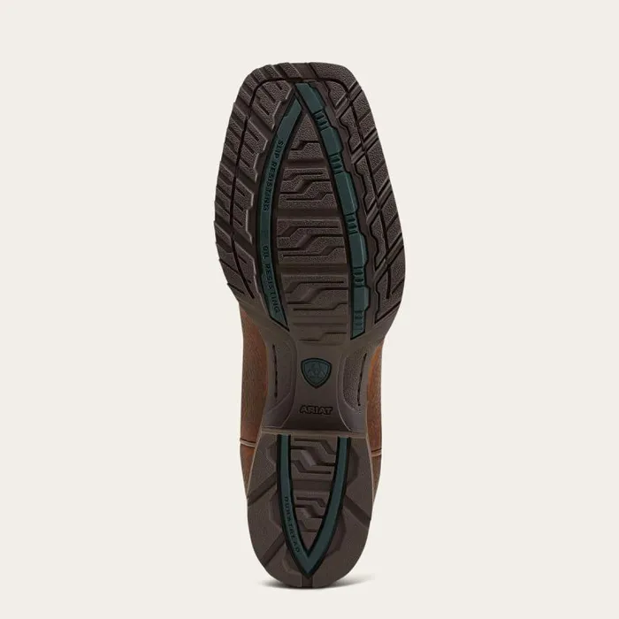 Men Western Boots Ariat Hybrid Rancher Western Boot Brown Oiled Rowdy Men Western Boots Ariat Hybrid Rancher Western Boot Brown Oiled Rowdy