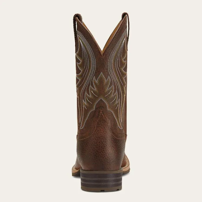 Men Western Boots Ariat Hybrid Rancher Western Boot Brown Oiled Rowdy Men Western Boots Ariat Hybrid Rancher Western Boot Brown Oiled Rowdy