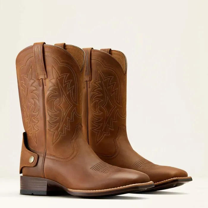 Men Western Boots Ariat Ryden Ultra EZ Zip Cowboy Boot Distressed Brown Men Western Boots Ariat Ryden Ultra EZ Zip Cowboy Boot Distressed Brown
