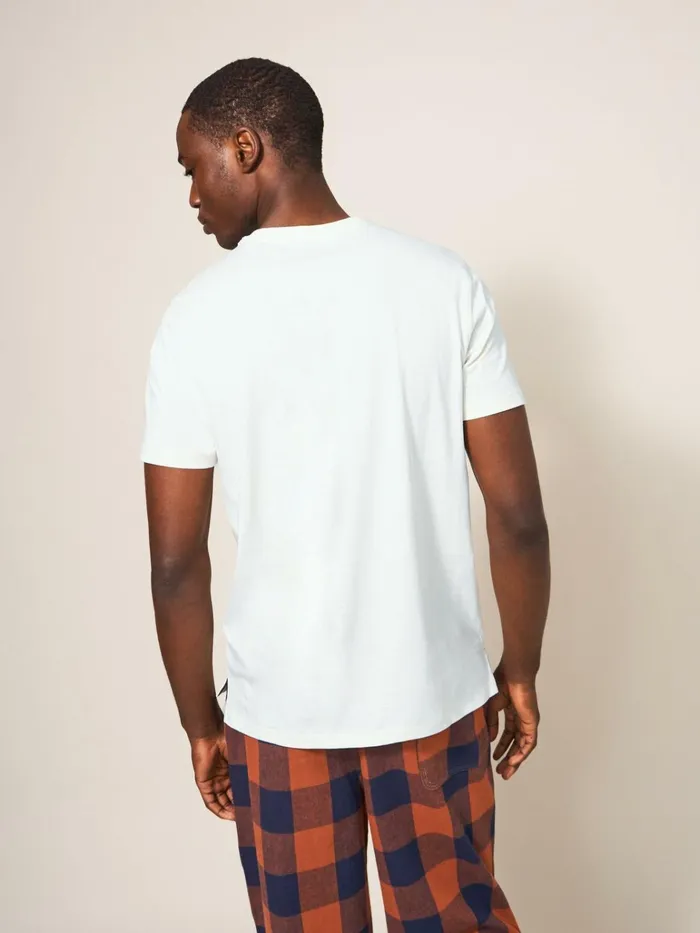 Men White Stuff Tshirts Chairman Graphic Tee Natural White Men White Stuff Tshirts Chairman Graphic Tee Natural White
