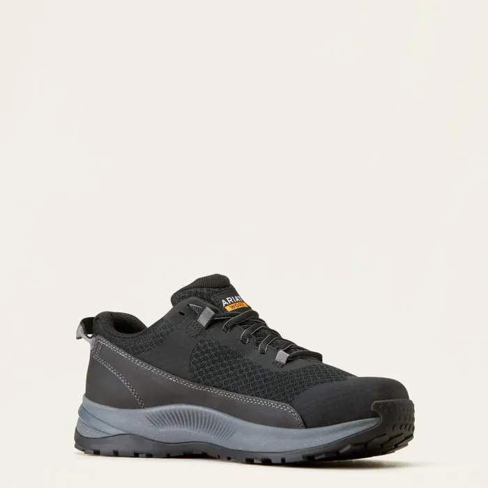 Men Work Boots Ariat Outpace Shift Composite Toe Work Shoe Black Men Work Boots Ariat Outpace Shift Composite Toe Work Shoe Black